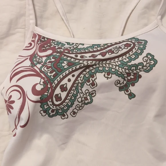 Athleta White Sundress Sleeveless Spaghetti Strap - Picture 6 of 6